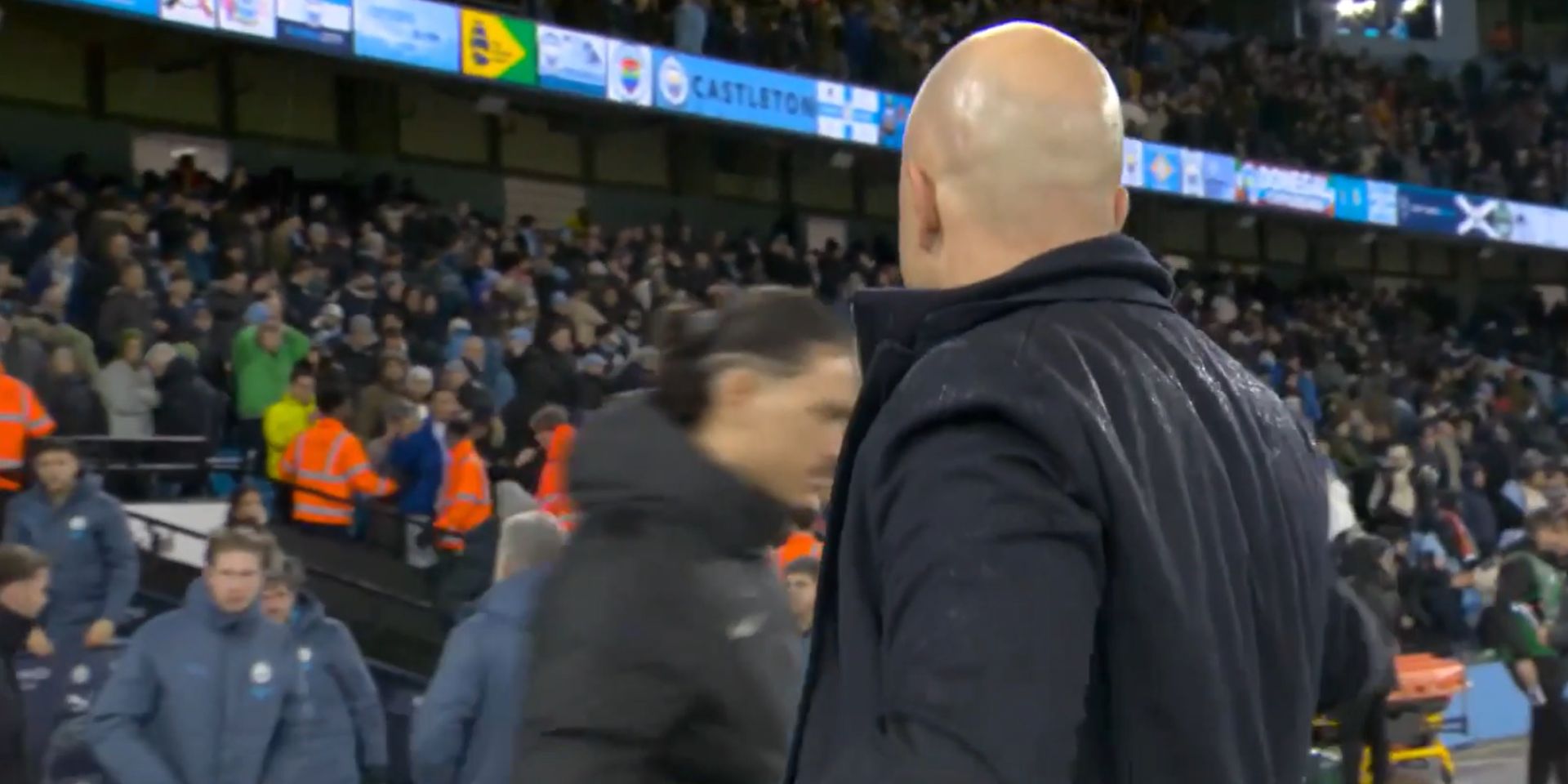 What Nunez did when Slot approached him after Man City win could raise eyebrows