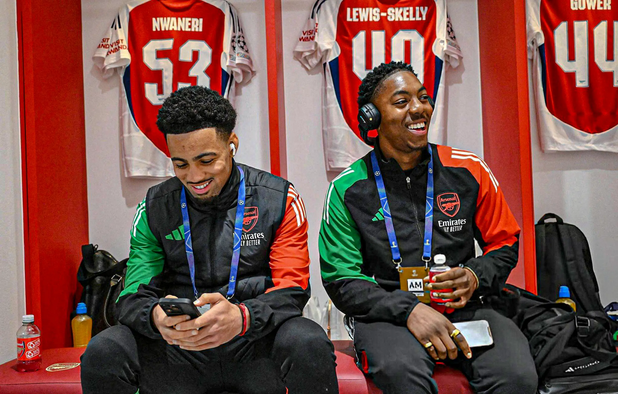 Ethan Nwaneri names two Arsenal stars who are mentoring him and Myles Lewis-Skelly