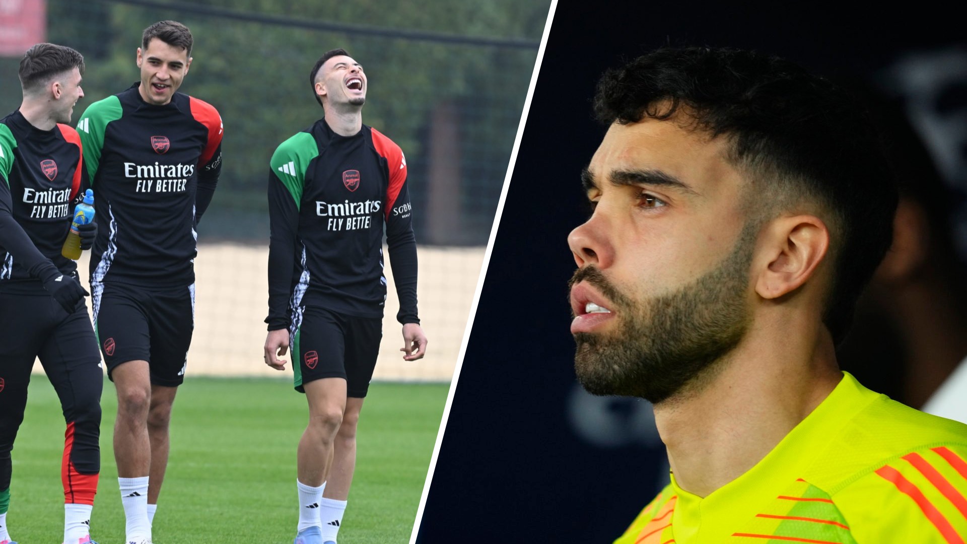 David Raya says £20m Arsenal player has actually been unbelievable in training recently