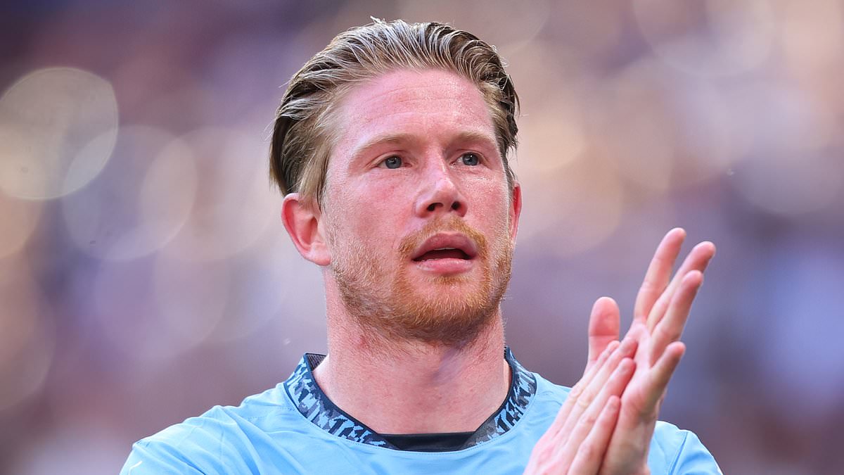 Departing Man City star Kevin De Bruyne drops huge hint on his future