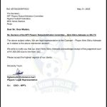 Sikiru Alimi Receives ₦1.5M From 3SC After NFF Players Status Arbitration Committee Judgement