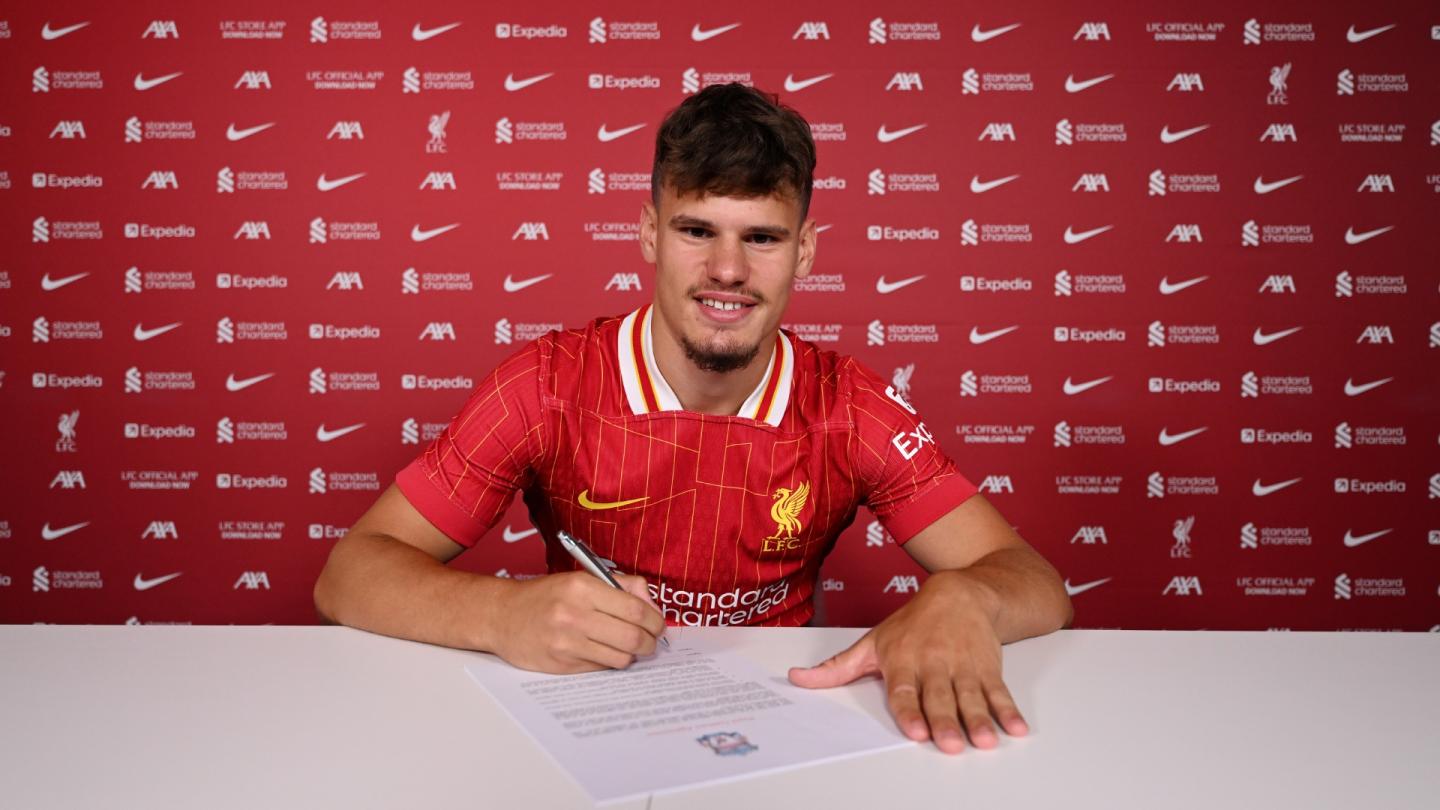 Liverpool complete signing of Milos Kerkez from Bournemouth – Liverpool FC