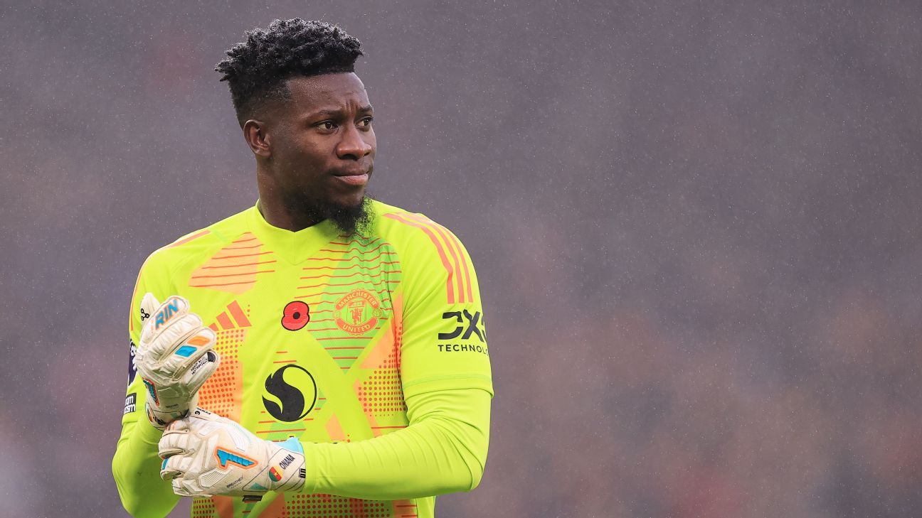 Sources: Onana ready to play for Utd vs. Arsenal