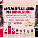 GdS: Milan’s sales could exceed €200m amid Premier League interest in duo