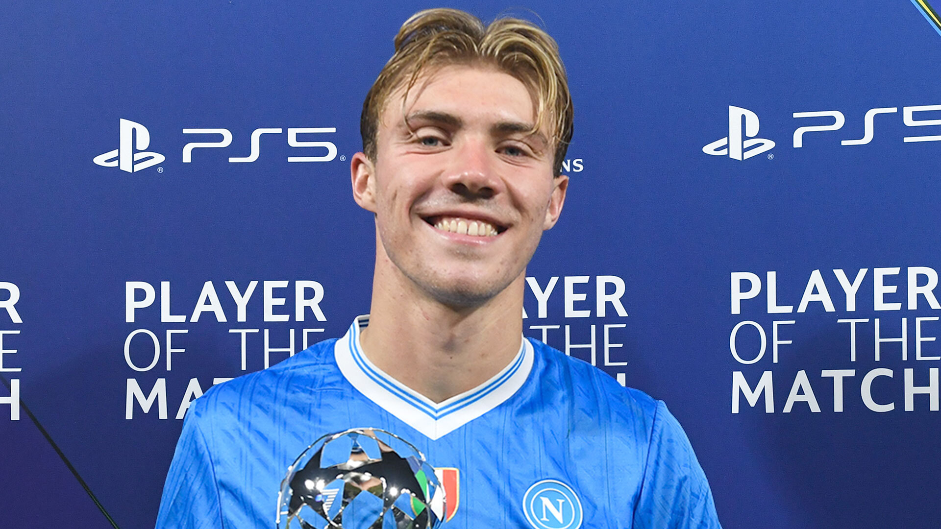 Three Man Utd cast-offs pose with Champions League man of the match awards