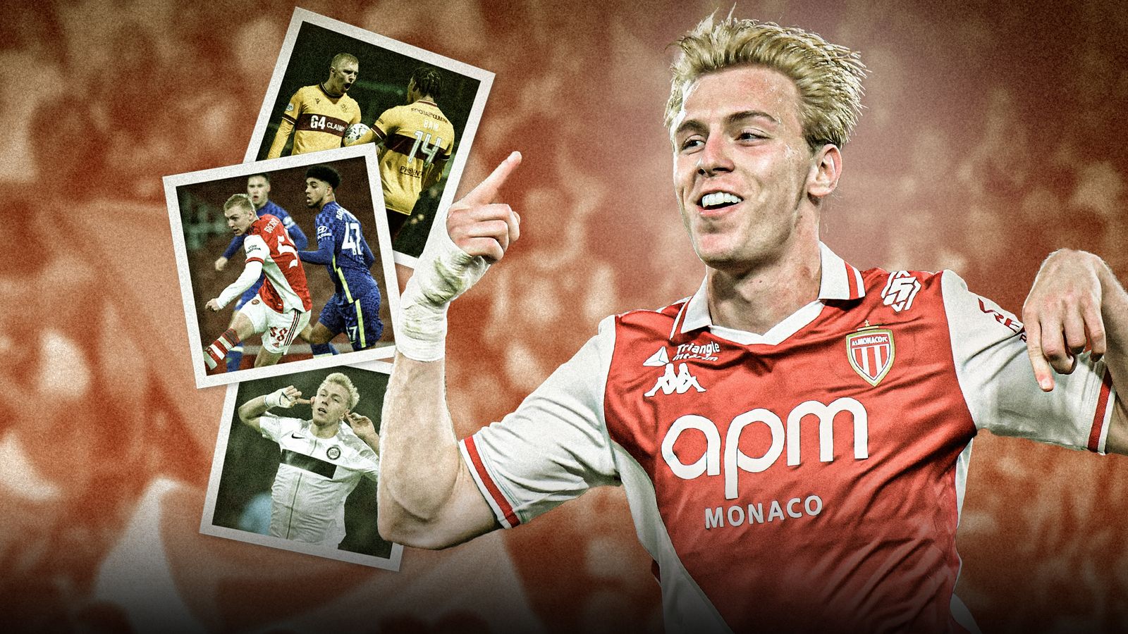 Mika Biereth profile: Former Arsenal striker starring for Monaco after big break at Motherwell is a ‘dying breed’