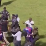 Watch the moment Hearts of Oak players attacked referee after Kotoko defeat