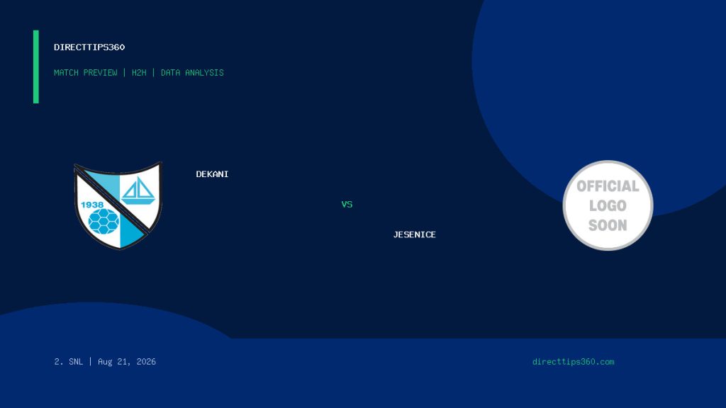 Dekani vs Jesenice match preview and H2H analysis