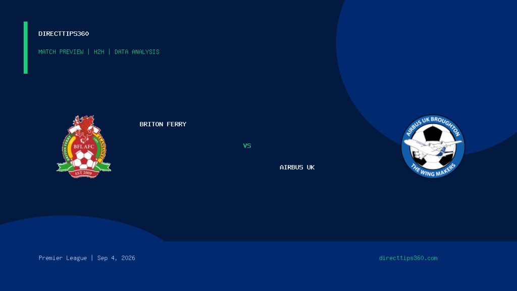 Briton Ferry vs Airbus UK Prediction, H2H & Match Preview – September 4, 2026